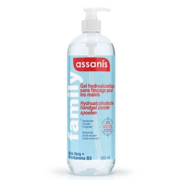 assanis-assanis-gel-antibacterien-980-ml-soins-antiseptiques.jpg ASSANIS GEL ANTIBACTERIEN 980 ML – Image 1