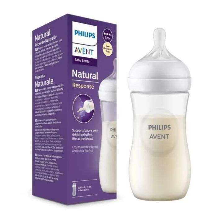 avent-biberon-natural-response-330-ml-3-mois-11-oz.jpg AVENT BIBERON NATURAL RESPONSE 330 ML 3 MOIS + 11 OZ – Image 1