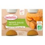 BABYBIO PATATE DOUCE DES LANDES 2X130 G
