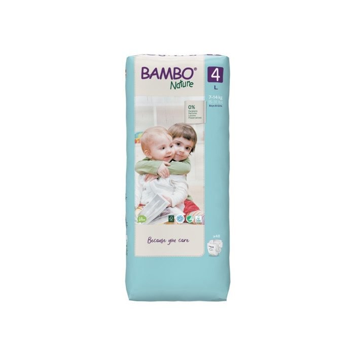 bambo-nature-bambo-nature-couches-bebe-4-l-7-14-kg-48-unites-changes-bebe.jpg BAMBO NATURE COUCHES BEBE 4 L 7 14 KG 48 UNITES – Image 1