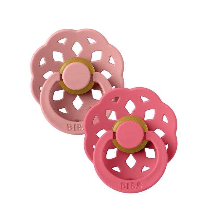 bibs-boheme-pacifier-natural-rubber-round-size-1-pack-de-2-dusty-pink-et-coral.jpg BIBS BOHEME PACIFIER NATURAL RUBBER ROUND SIZE 1 PACK DE 2 DUSTY PINK ET CORAL – Image 1