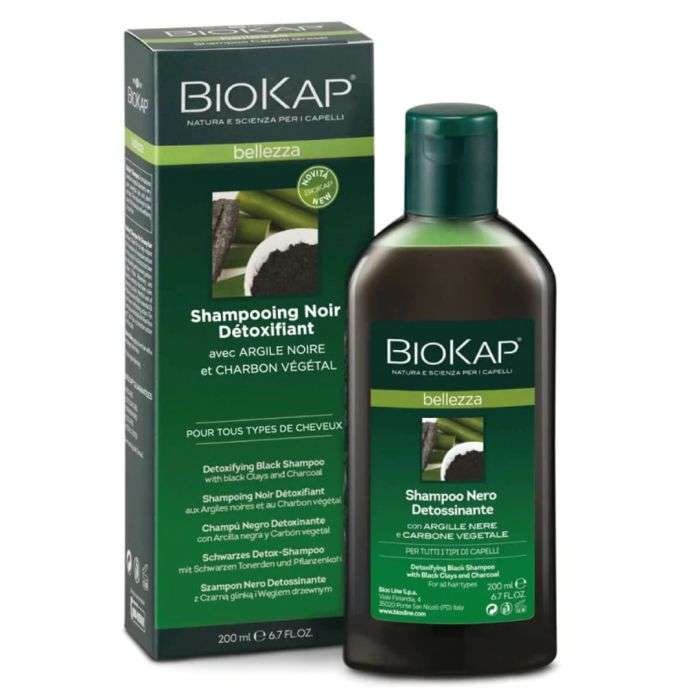 biokap-biokap-bellezza-shampoing-noir-detoxifiant-200-ml-shampoings-usage-frequent.jpg BIOKAP BELLEZZA SHAMPOING NOIR DETOXIFIANT 200 ML – Image 1