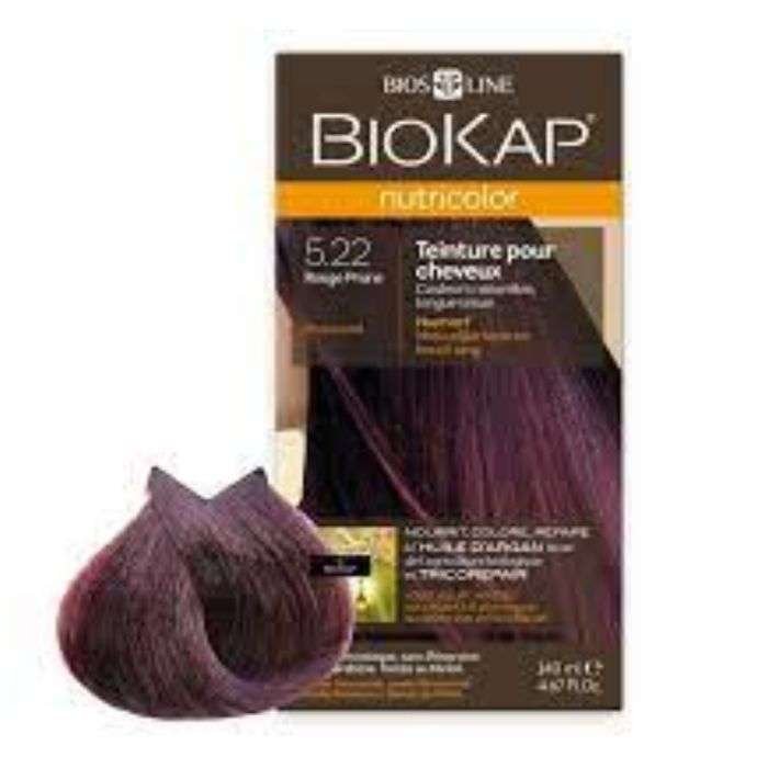 biokap-biokap-nutricolor-522-rouge-prune-coloration.jpg BIOKAP NUTRICOLOR 5.22 ROUGE PRUNE – Image 1