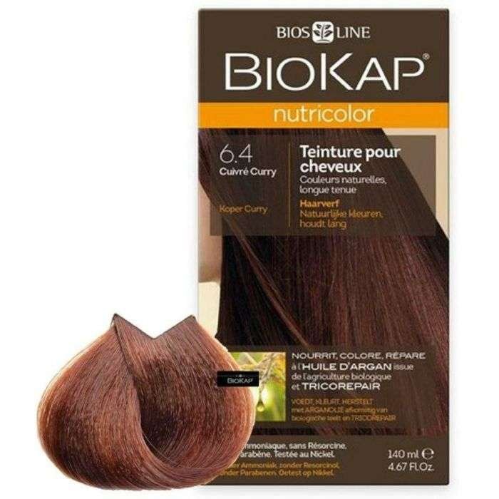 biokap-biokap-nutricolor-64-cuivre-curry-140-ml-coloration.jpg BIOKAP NUTRICOLOR 6.4 CUIVRE CURRY 140 ML – Image 1