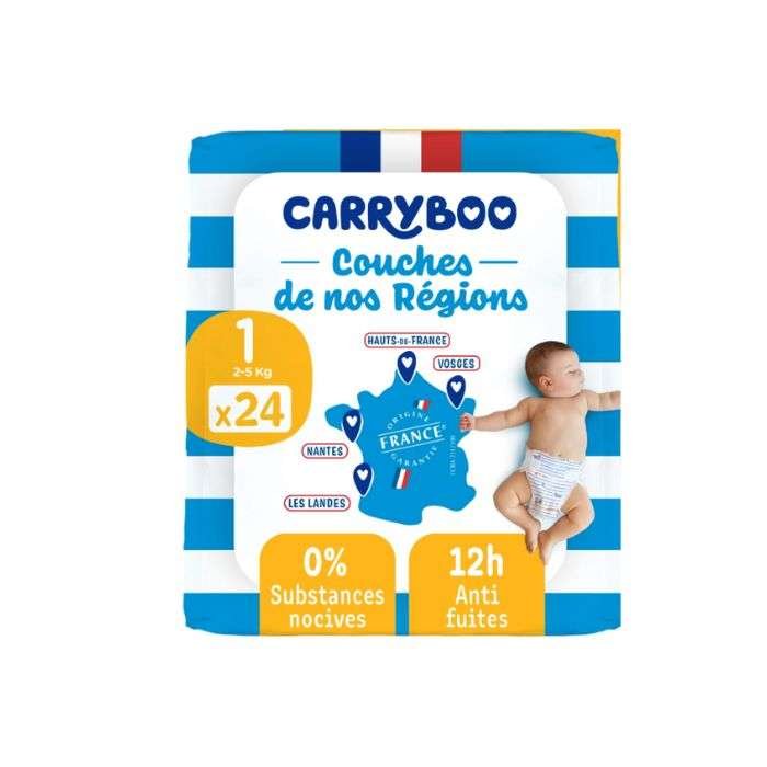 carryboo-carryboo-couches-taille-1-24-unites-2-5-kg-changes-bebe.jpg CARRYBOO COUCHES TAILLE 1 24 UNITES 2-5 KG – Image 1