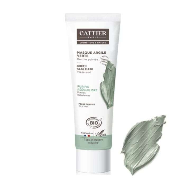 cattier-cattier-masque-argile-verte-100-ml-masques-visage.jpg CATTIER MASQUE ARGILE VERTE 100 ML – Image 1