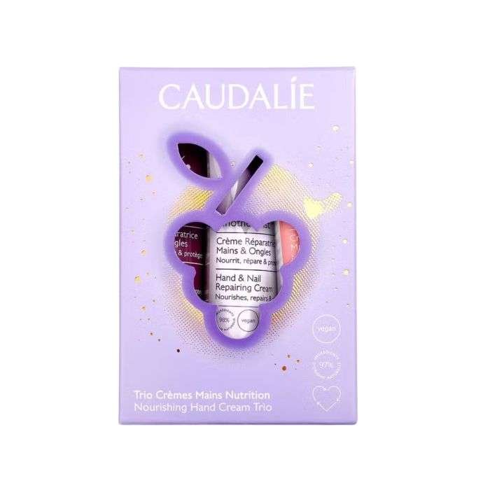 caudalie-trio-cremes-mains-nutrition.jpg CAUDALIE TRIO CREMES MAINS NUTRITION – Image 1