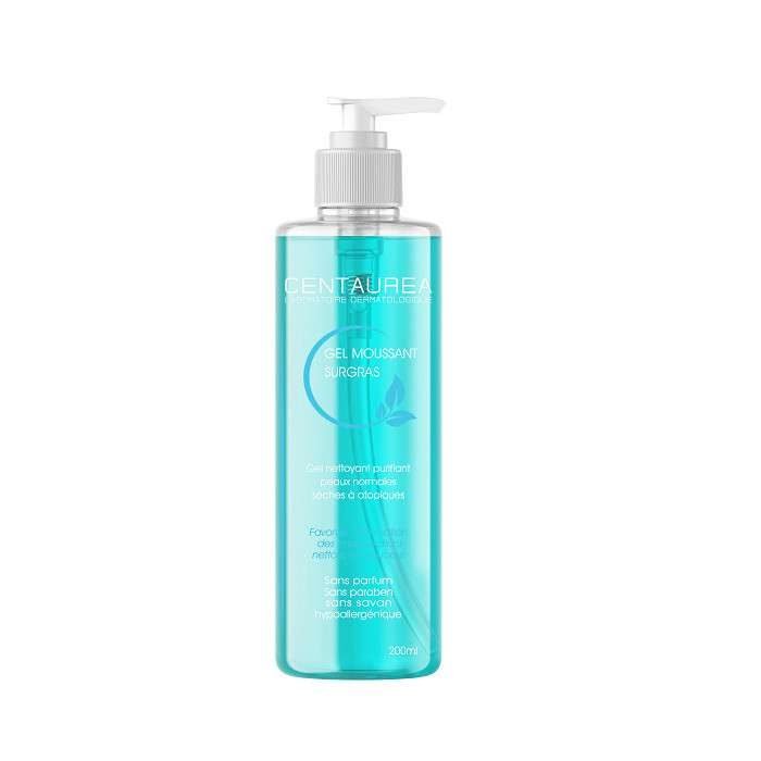 centaurea-centaurea-gel-moussant-surgras-200-ml-nettoyants-visage.jpg CENTAUREA GEL MOUSSANT SURGRAS 200 ML – Image 1
