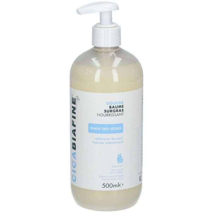 cicabiafine-cicabiafine-douche-baume-surgras-500-ml-gels-et-huiles-lavants.jpg CICABIAFINE DOUCHE BAUME SURGRAS 500 ML – Image 1