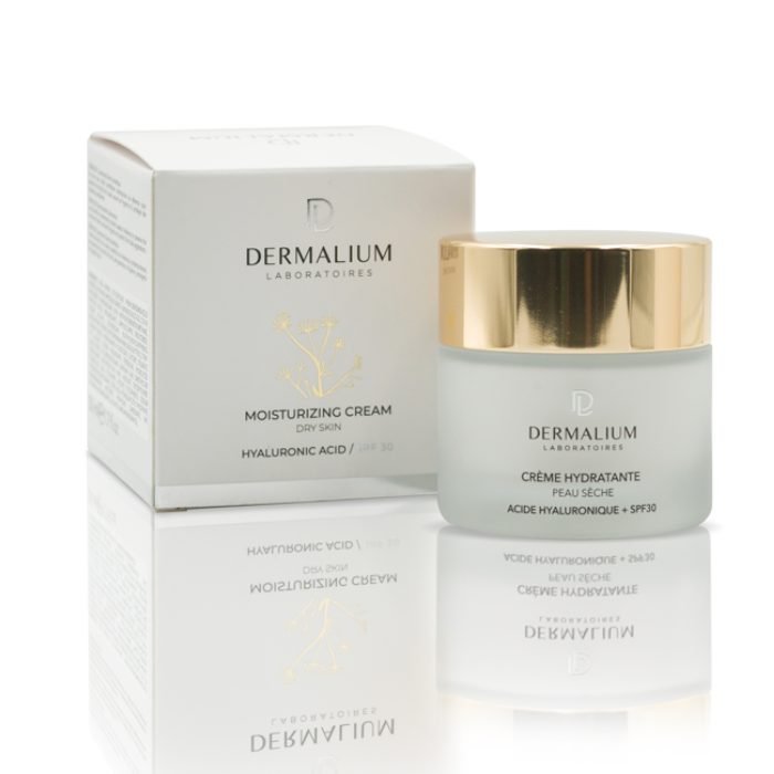 dermalium-dermalium-creme-hydratante-spf30-peau-seche-50-ml-cremes-jour.jpg DERMALIUM CREME HYDRATANTE SPF30 PEAU SECHE 50 ML – Image 1