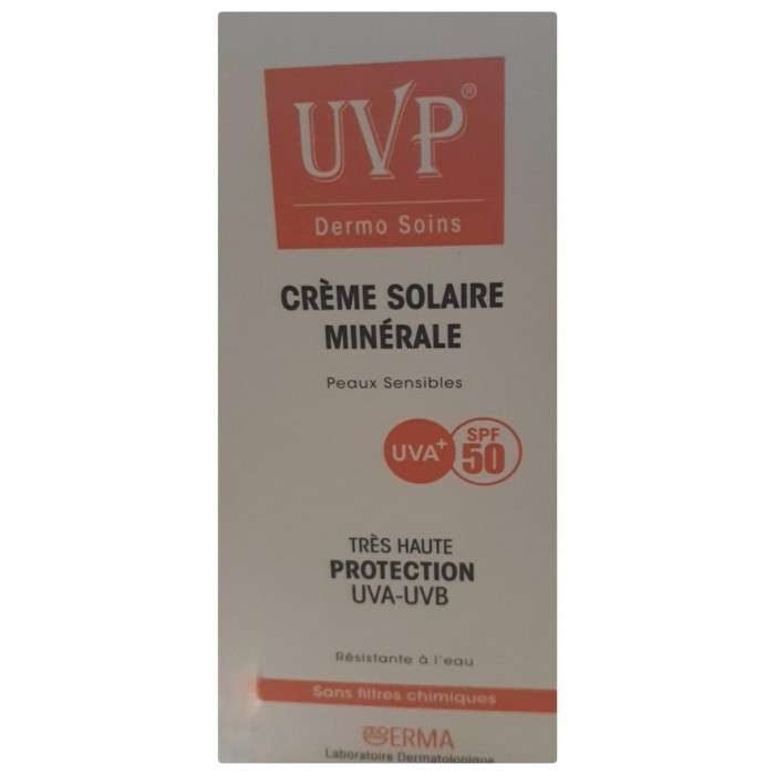 dermo-soin-uvp-creme-solaire-minerale-spf-50-50ml-tres-haute-protection.jpg DERMO SOIN UVP CREME SOLAIRE MINERALE SPF 50+ 50ML TRES HAUTE PROTECTION – Image 1