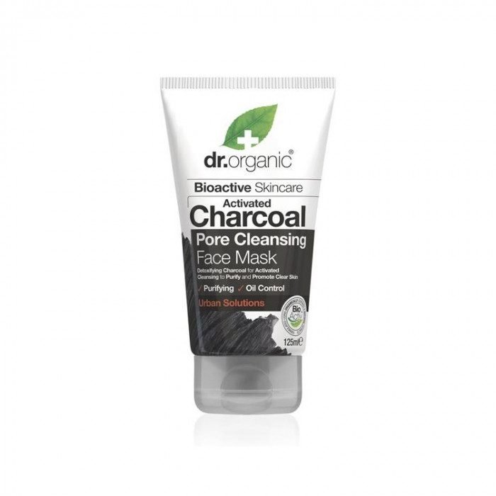 dr-organic-masque-visage-au-charbon-125ml.jpg DR ORGANIC MASQUE VISAGE AU CHARBON 125ML – Image 1