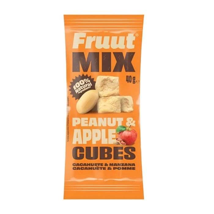 fruut-fruut-mix-cubes-pomme-et-cacahuete-40g-confiseries.jpg FRUUT MIX CUBES POMME ET CACAHUETE 40G – Image 1