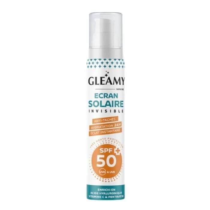 gleamy-ecran-solaire-invisible-spf50-anti-taches-50-ml.jpg GLEAMY ECRAN SOLAIRE INVISIBLE SPF50+ ANTI TACHES 50 ML – Image 1