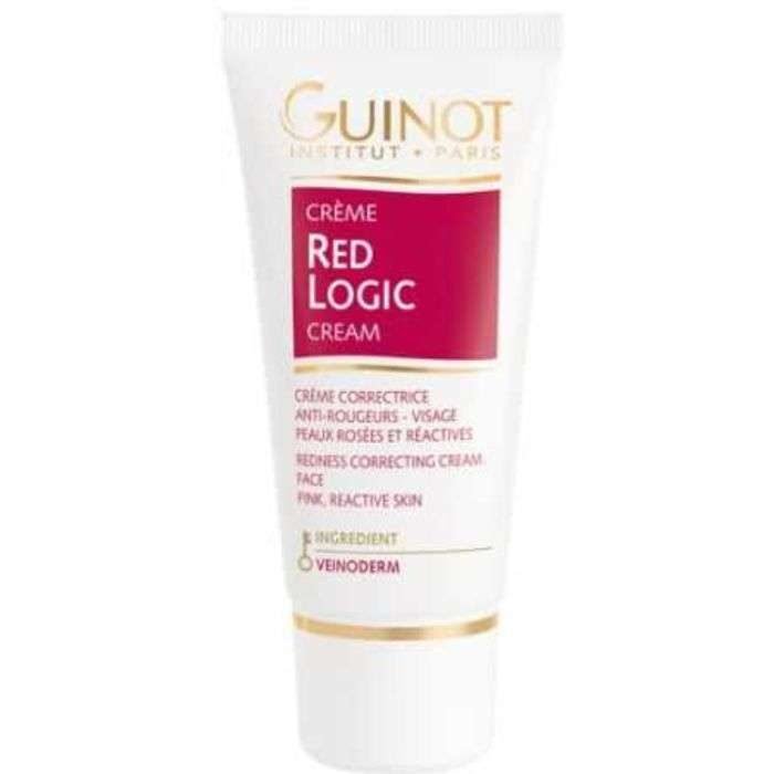 guinot-creme-red-logic-soin-neutralisant-anti-rougeurs-visage-30ml.jpg GUINOT Crème Red Logic Soin neutralisant anti-rougeurs visage 30ml – Image 1