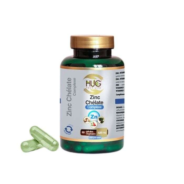 hug-hug-zinc-chelate-complexe-529-mg-60-capsules-vitamines-et-formes.jpg HUG ZINC CHELATE COMPLEXE 529 MG 60 CAPSULES – Image 1