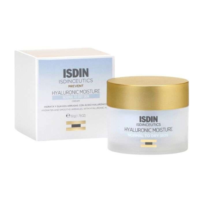 isdin-isdin-isdinceutics-prevent-hyaluronic-moisture-creme-peau-normale-a-seche-50-g-cremes-jour.jpg ISDIN ISDINCEUTICS PREVENT HYALURONIC MOISTURE CREME PEAU NORMALE A SECHE 50 G – Image 1