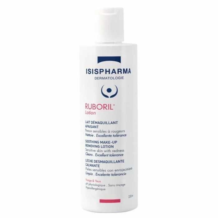 isispharma-isispharma-ruboril-lotion-lait-demaquillant-apaisant250ml-nettoyants-visage.jpg ISISPHARMA RUBORIL LOTION LAIT DEMAQUILLANT APAISANT250Ml – Image 1