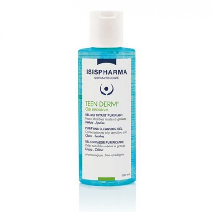 isispharma-isispharma-teen-derm-gel-nettoyant-sensitive-100ml-soins-anti-imperfections.jpg ISISPHARMA TEEN DERM GEL NETTOYANT SENSITIVE 100ML – Image 1