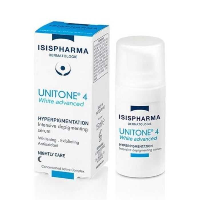 isispharma-isispharma-unitone-4-white-advanced-serum-depigmentant-intensif-cremes-depigmentant.jpg ISISPHARMA UNITONE 4 WHITE ADVANCED SERUM DEPIGMENTANT INTENSIF – Image 1