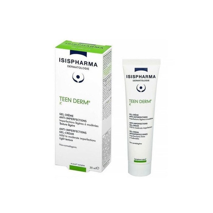 isispharma-teen-derm-k-gel-creme-sebo-reguleratrice-30-ml.jpg ISISPHARMA TEEN DERM K GEL CREME SEBO REGULERATRICE 30 ML – Image 1