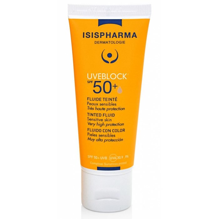 isispharma-uveblock-fluide-teinte-spf-50-claire-40-ml.jpg ISISPHARMA UVEBLOCK FLUIDE TEINTE SPF 50+ CLAIRE 40 ML – Image 1