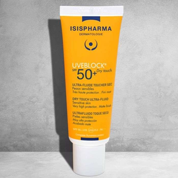 isispharma-uveblock-spf-50-ultra-fluide-toucher-sec-40-ml.jpg ISISPHARMA UVEBLOCK SPF 50+ ULTRA FLUIDE TOUCHER SEC 40 ML – Image 1