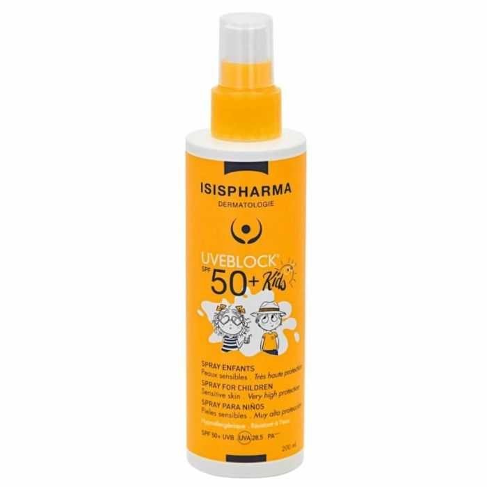 isispharma-uveblock-spray-enfants-spf-50-200-ml.jpg ISISPHARMA UVEBLOCK SPRAY ENFANTS SPF 50 200 ML – Image 1
