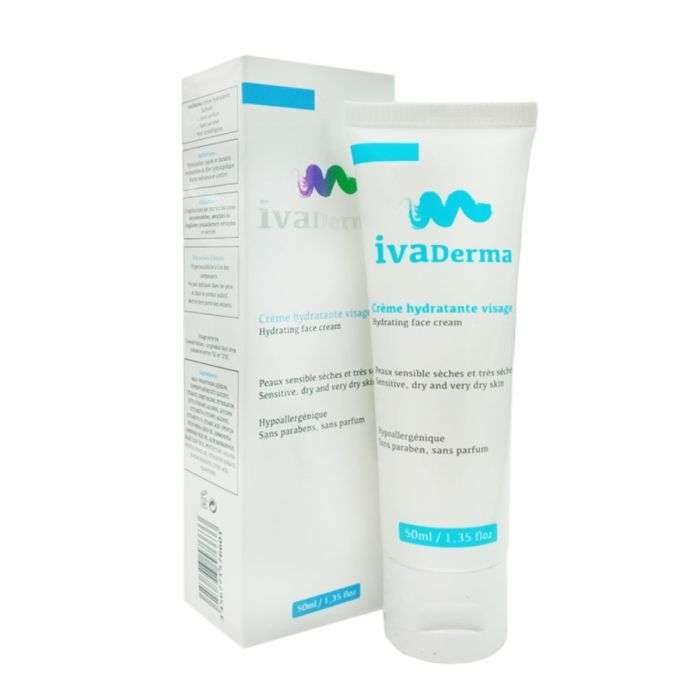ivaderma-ivaderma-creme-hydratante-visage-50ml-home.jpg IVADERMA CREME HYDRATANTE VISAGE 50mL – Image 1