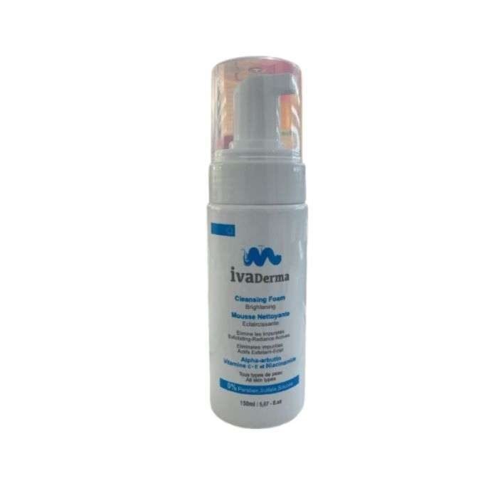 ivaderma-ivaderma-mousse-nettoyante-eclaircissante-150-ml-demaquillants-et-nettoyants.jpg IVADERMA MOUSSE NETTOYANTE ECLAIRCISSANTE 150 ML – Image 1
