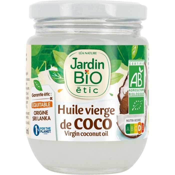 jardin-bio-jardin-bio-huile-vierge-bio-de-coco-184-g-produits-alimentaires-bio.jpg JARDIN BIO Huile vierge bio de coco 184 G – Image 1