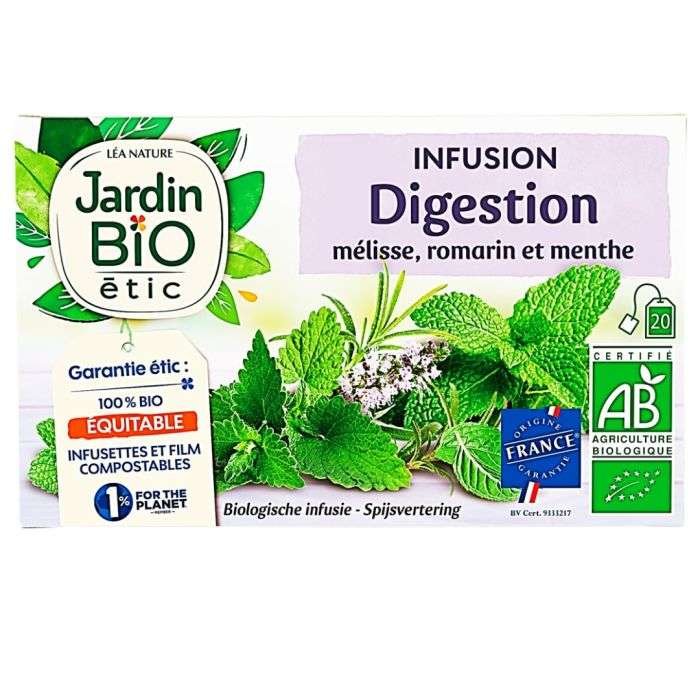 jardin-bio-jardin-bio-infusion-digestion-20-sachets-the-tisanes-et-infusions.jpg JARDIN BIO INFUSION DIGESTION 20 SACHETS – Image 1