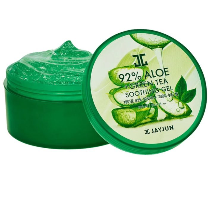 jayjun-jayjun-92-aloe-green-tean-soothing-gel-300-ml-soins-hydratants.jpg JAYJUN 92% ALOE GREEN TEAN SOOTHING GEL 300 ML – Image 1