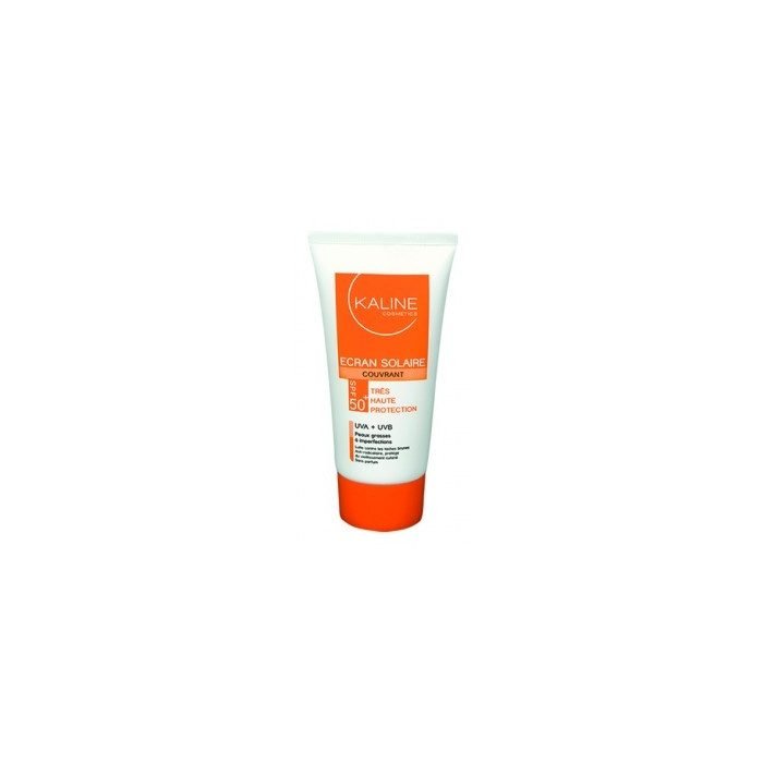 kaline-creme-solaire-couvrante-spf-50-50ml-peaux-grasse-a-imperfection.jpg KALINE CREME SOLAIRE COUVRANTE SPF 50+ 50ML PEAUX GRASSE A IMPERFECTION – Image 1