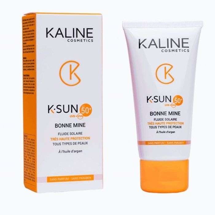 kaline-ecran-solaire-bonne-mine-50-ml-spf50-tous-types-de-peaux.jpg KALINE ECRAN SOLAIRE BONNE MINE 50 ML SPF50 TOUS TYPES DE PEAUX – Image 1