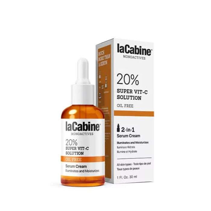 la-cabine-20-super-vit-c-solution-2-en-1-serum-creme-30-ml.jpg LA CABINE 20 SUPER VIT C SOLUTION 2 EN 1 SERUM CREME 30 ML – Image 1