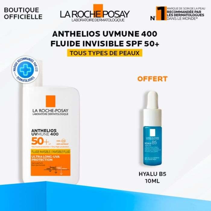 la-roche-posay-la-roche-posay-offre-anthelios-uvmune-400-fluide-solaire-invisible-spf-50-50-ml-hyalu-b5-10ml-offert-protection-s.jpg LA ROCHE POSAY OFFRE ANTHELIOS UVMUNE 400 FLUIDE SOLAIRE INVISIBLE SPF 50+ 50 ML + HYALU B5 10ML OFFERT – Image 1