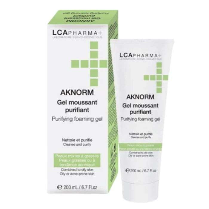 lca-pharma-lca-pharma-aknorm-gel-moussant-purifiant-peaux-grasses-200-ml-soins-anti-imperfections.jpg LCA PHARMA AKNORM GEL MOUSSANT PURIFIANT PEAUX GRASSES 200 ML – Image 1