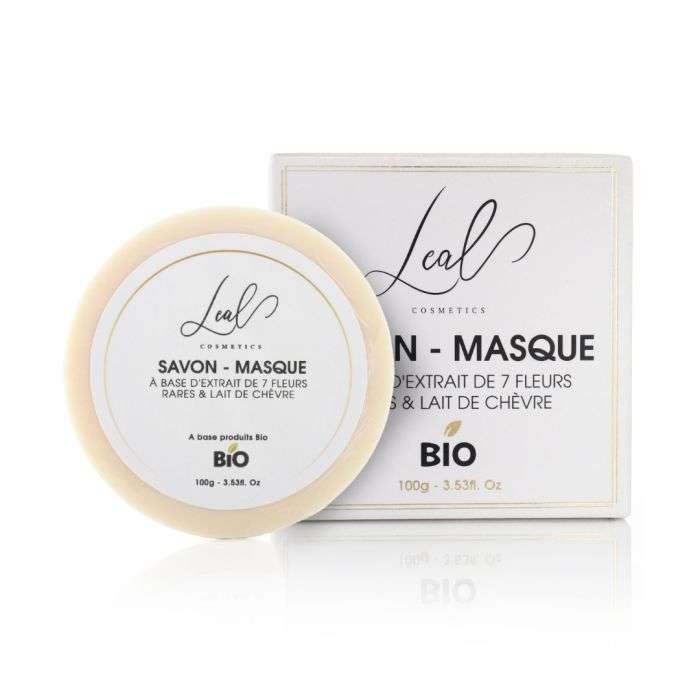 leal-cosmetics-savon-masque-bio-100-g.jpg LEAL COSMETICS SAVON MASQUE BIO 100 G – Image 1