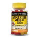 MASON NATURAL APPLE CIDER VINEGAR 750 MG 60 GUMMIES