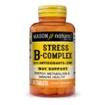 MASON NATURAL STRESS B COMPLEX ANTIOXIDANT PLUS ZINC 60 COMPRIMES