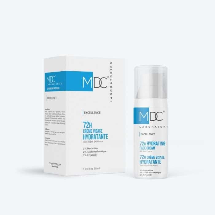 mdc-mdc-excellence-72h-hydrating-creme-visage-50-ml-cremes-jour.jpg MDC EXCELLENCE 72H HYDRATING CREME VISAGE 50 ML – Image 1