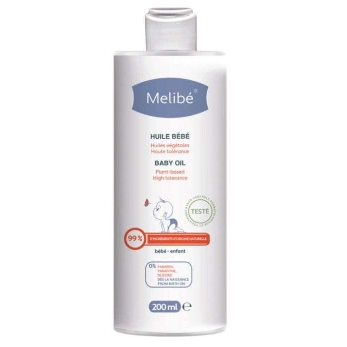 melibe-melibe-huile-bebe-200-ml-soins-cheveux-visage-et-corps.jpg MELIBE HUILE BEBE 200 ML – Image 1