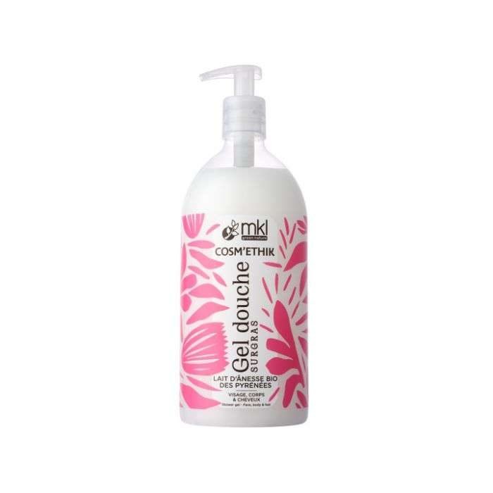 mkl-cosmethik-gel-douche-surgras-lait-anesse-bio-des-pyrenees-1l.jpg MKL COSMETHIK GEL DOUCHE SURGRAS LAIT ANESSE BIO DES PYRENEES 1L – Image 1