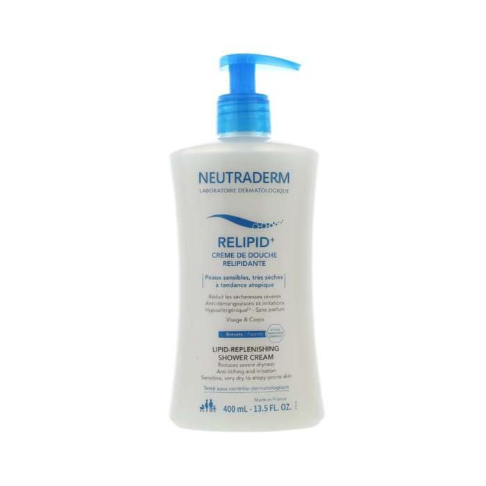 neutraderm-relipid-creme-de-douche-relipidante-400-ml.jpg NEUTRADERM RELIPID + CREME DE DOUCHE RELIPIDANTE 400 ML – Image 1