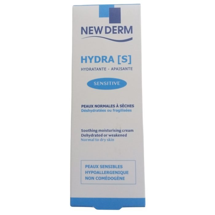 new-derm-new-derm-creme-hydra-s-sensible-peaux-normales-a-seches-50-ml-soins-hydratants.jpg NEW DERM CREME HYDRA S SENSIBLE PEAUX NORMALES A SECHES 50 ML – Image 1