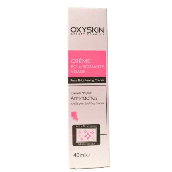oxyskin-oxyskin-creme-eclaircissante-visage-anti-taches-40-ml-cremes-depigmentantes.jpg OXYSKIN CREME ECLAIRCISSANTE VISAGE ANTI TACHES 40 ML – Image 1