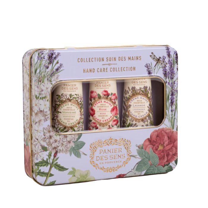 panier-des-sens-panier-des-sens-coffret-creme-mains-aux-huilles-essentiels-lavande-rose-et-werveine-3x-30-ml-soins-mains-et-pied.jpg PANIER DES SENS COFFRET CREME MAINS AUX HUILLES ESSENTIELS LAVANDE ROSE ET WERVEINE 3X 30 ML – Image 1