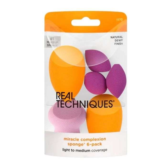 real-techniques-real-techniques-miracle-complexion-eponge-pack-de-6-accessoires-de-maquillages.jpg REAL TECHNIQUES MIRACLE COMPLEXION EPONGE PACK DE 6 – Image 1