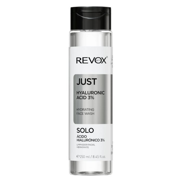 revox-b77-revox-b77-nettoyant-hydradant-visage-just-hyaluronic-acid-3-250-ml-demaquillants-et-nettoyants.jpg REVOX B77 NETTOYANT HYDRADANT VISAGE JUST HYALURONIC ACID 3% 250 ML – Image 1